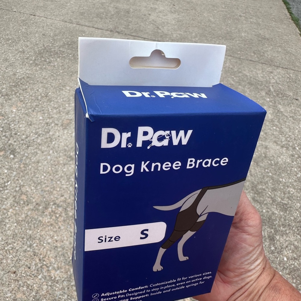 NEW!! Dr. Paw Dog Knee Brace - Size S